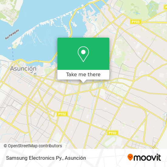 Samsung Electronics Py. map