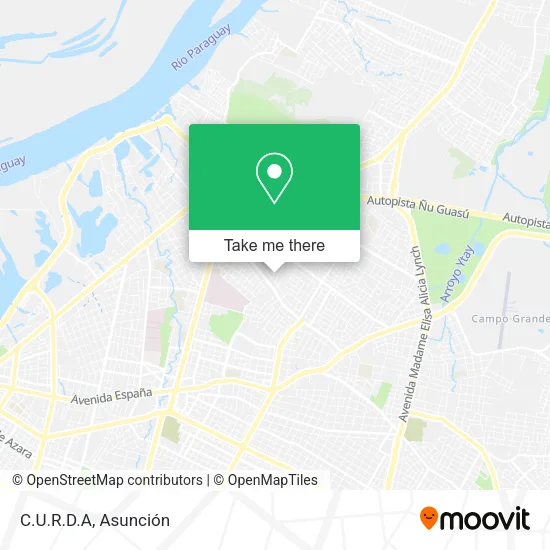 C.U.R.D.A map