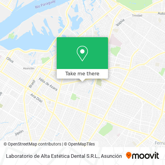 Laboratorio de Alta Estética Dental S.R.L. map