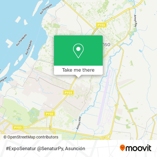 #ExpoSenatur @SenaturPy map