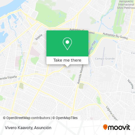 Mapa de Vivero Kaavoty