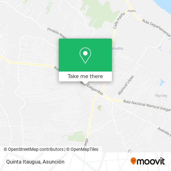 Mapa de Quinta Itaugua