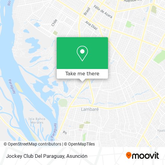 Mapa de Jockey Club Del Paraguay