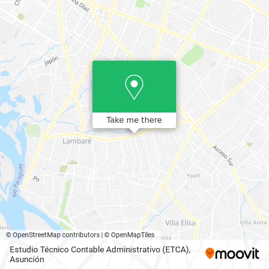 Mapa de Estudio Técnico Contable Administrativo (ETCA)