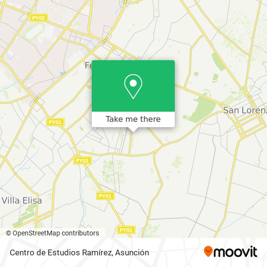 Centro de Estudios Ramírez map