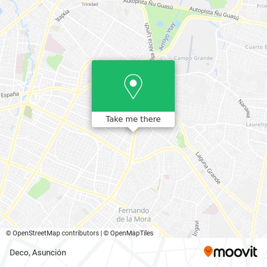 Mapa de Deco