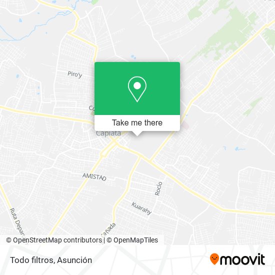 Mapa de Todo filtros