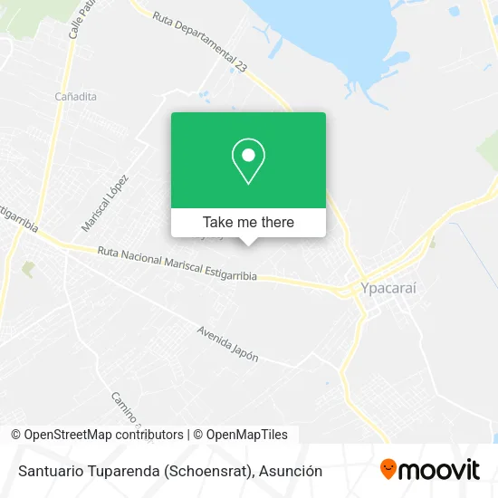 Santuario Tuparenda (Schoensrat) map