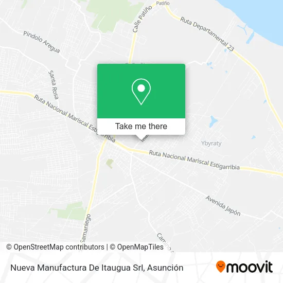 Nueva Manufactura De Itaugua Srl map