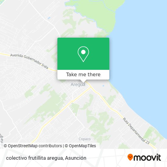 Mapa de colectivo frutillita aregua