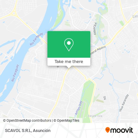 Mapa de SCAVOL S.R.L