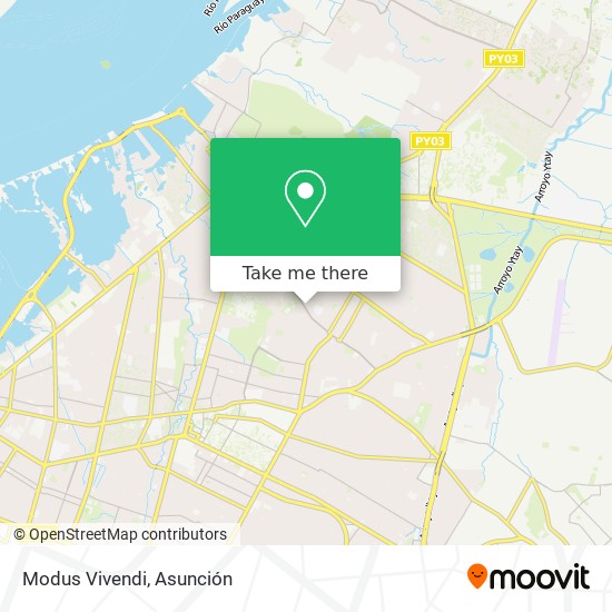 Modus Vivendi map