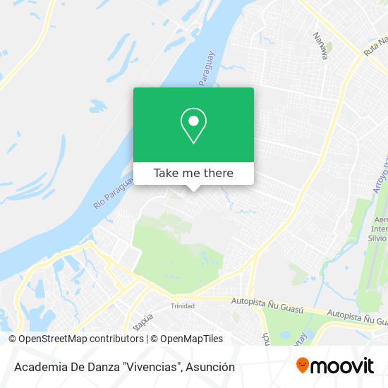 Academia De Danza "Vivencias" map