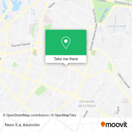 Nexo S.a map