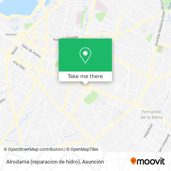 Mapa de Alrodama (reparacion de hidro)