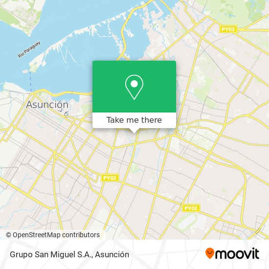 Mapa de Grupo San Miguel S.A.