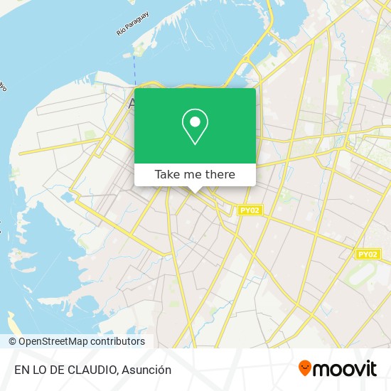 EN LO DE CLAUDIO map