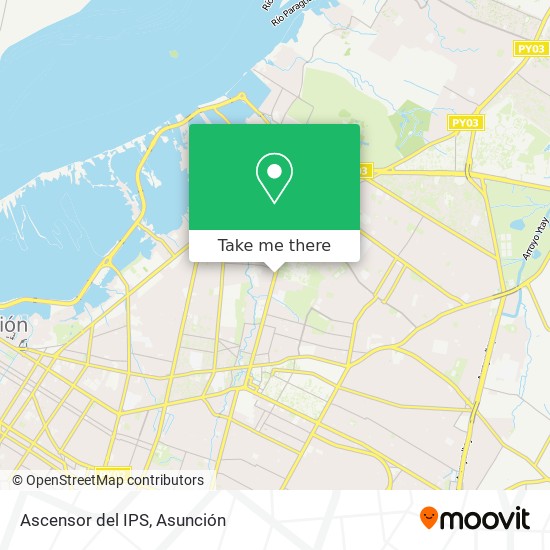 Ascensor del IPS map
