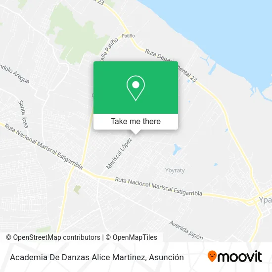 Academia De Danzas Alice Martinez map
