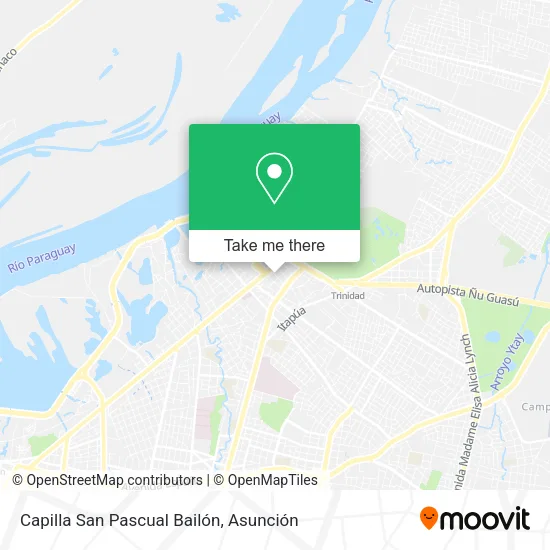 Capilla San Pascual Bailón map