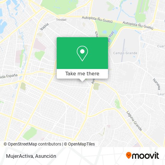 Mapa de MujerActiva