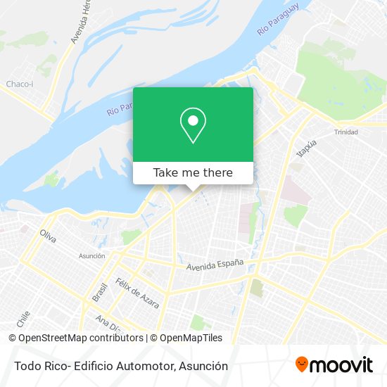 Todo Rico- Edificio Automotor map