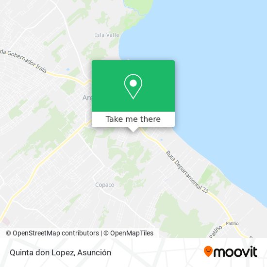 Mapa de Quinta don Lopez