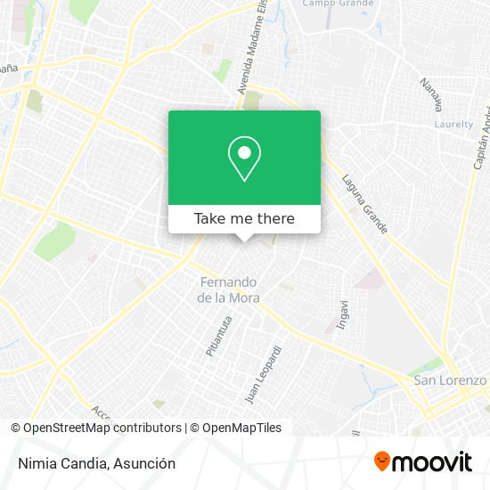Mapa de Nimia Candia