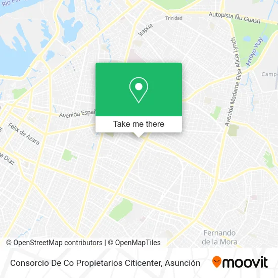 Consorcio De Co Propietarios Citicenter map
