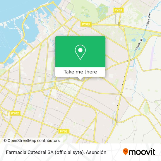 Farmacia Catedral SA (official syte) map