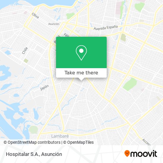 Mapa de Hospitalar S.A.