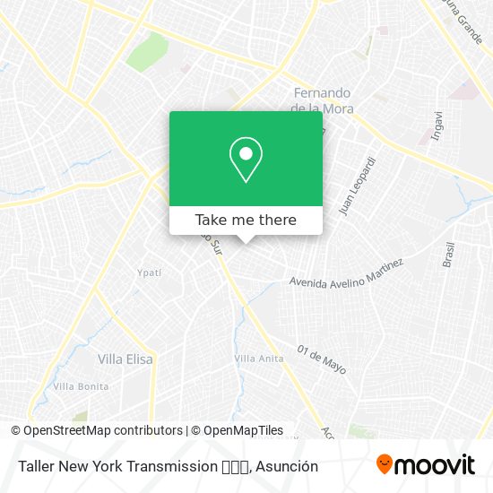 Taller New York Transmission 🔩🔧🚗 map