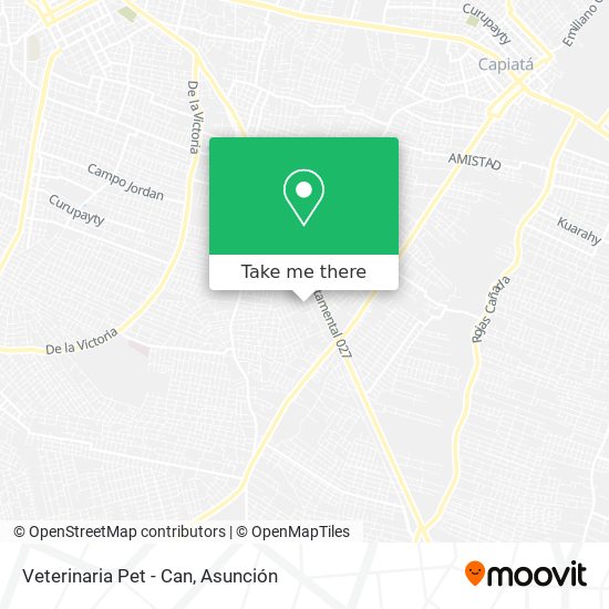 Veterinaria Pet - Can map