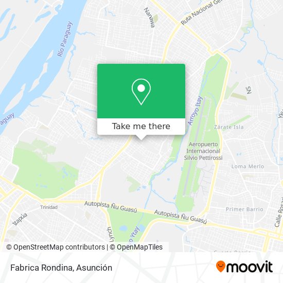 Fabrica Rondina map