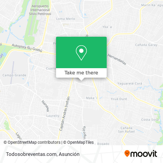 Todosobreventas.com map