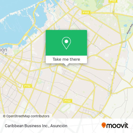 Caribbean Business Inc. map