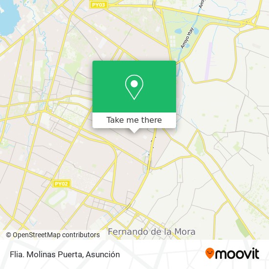 Flia. Molinas Puerta map