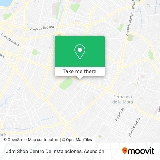 Jdm Shop Centro De Instalaciones map