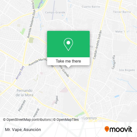 Mapa de Mr. Vape