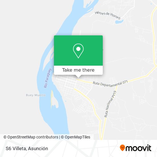Mapa de S6 Villeta