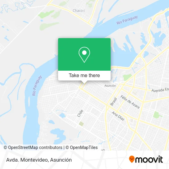 Avda. Montevideo map