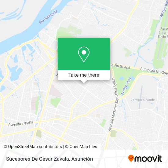 Sucesores De Cesar Zavala map
