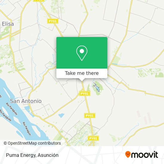 Puma Energy map