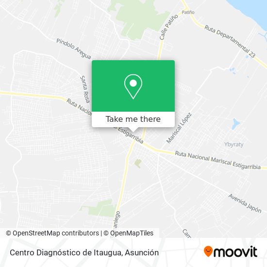 Centro Diagnóstico de Itaugua map