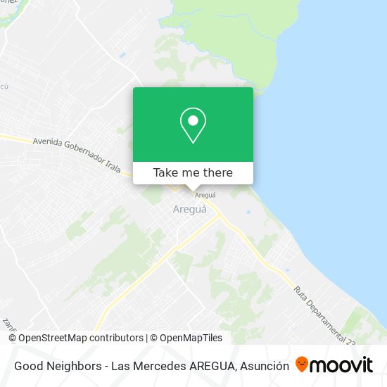 Good Neighbors - Las Mercedes AREGUA map