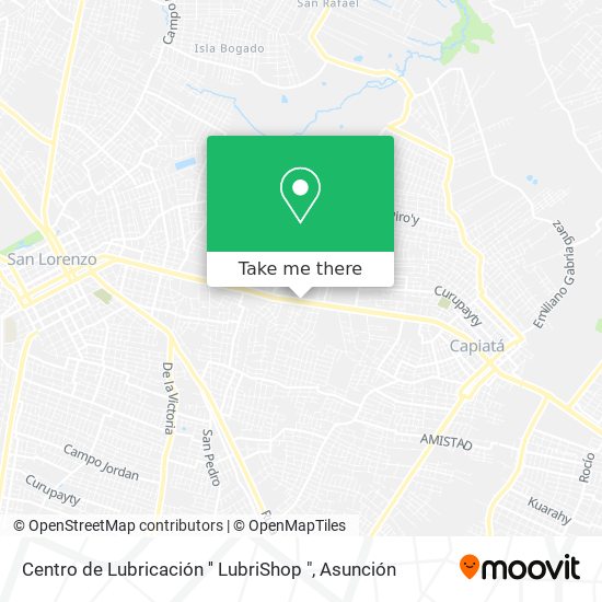 Centro de Lubricación '' LubriShop " map