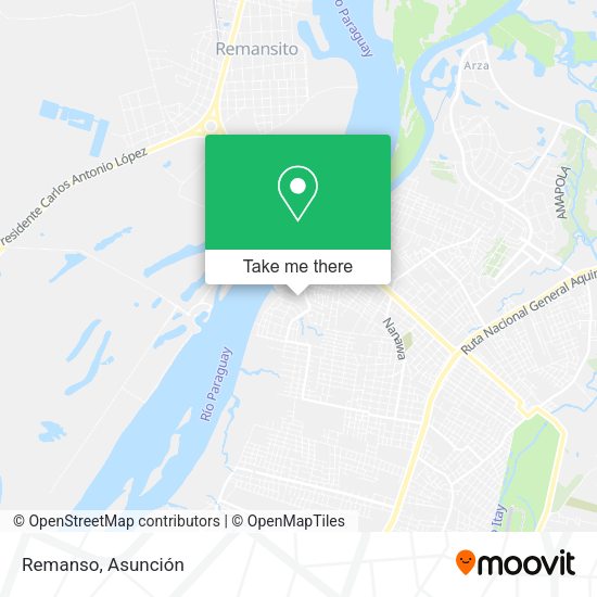 Mapa de Remanso