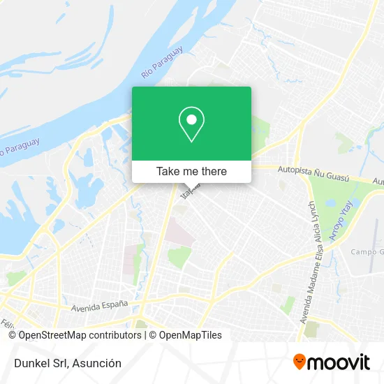 Mapa de Dunkel Srl