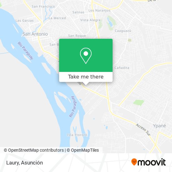 Mapa de Laury
