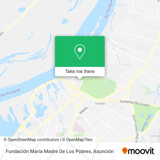 Fundación María Madre De Los Pobres map